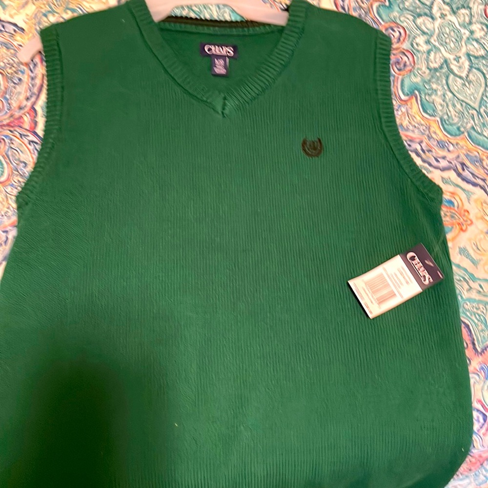 Hunter green vest